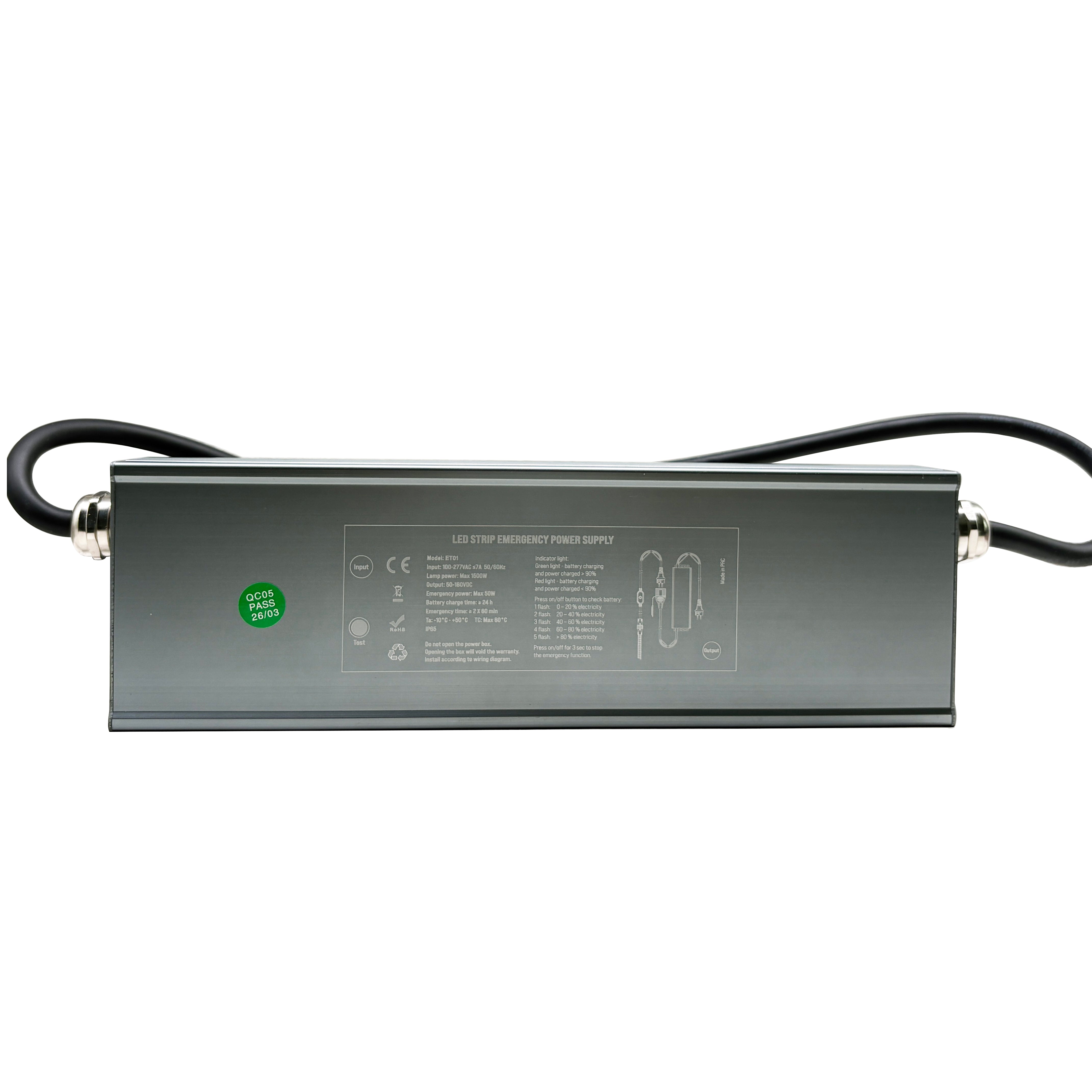 LED Strip Batteribackup